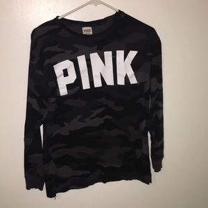 long sleeve camo tee shirt